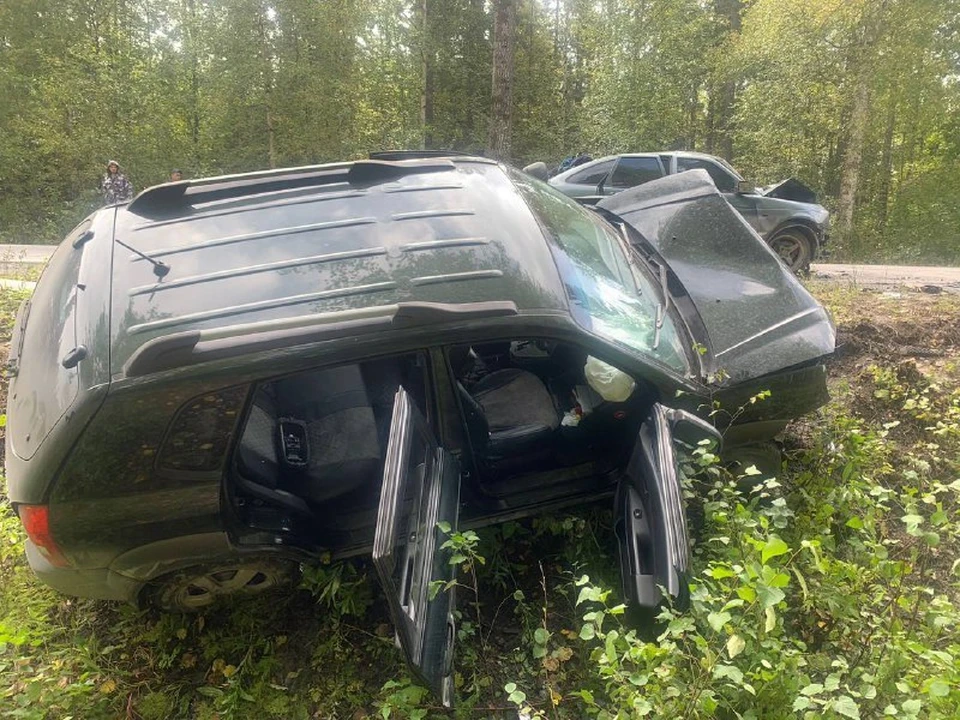 В Красноярском крае в смертельном ДТП один человек погиб и трое пострадали. Фото: ГИБДД