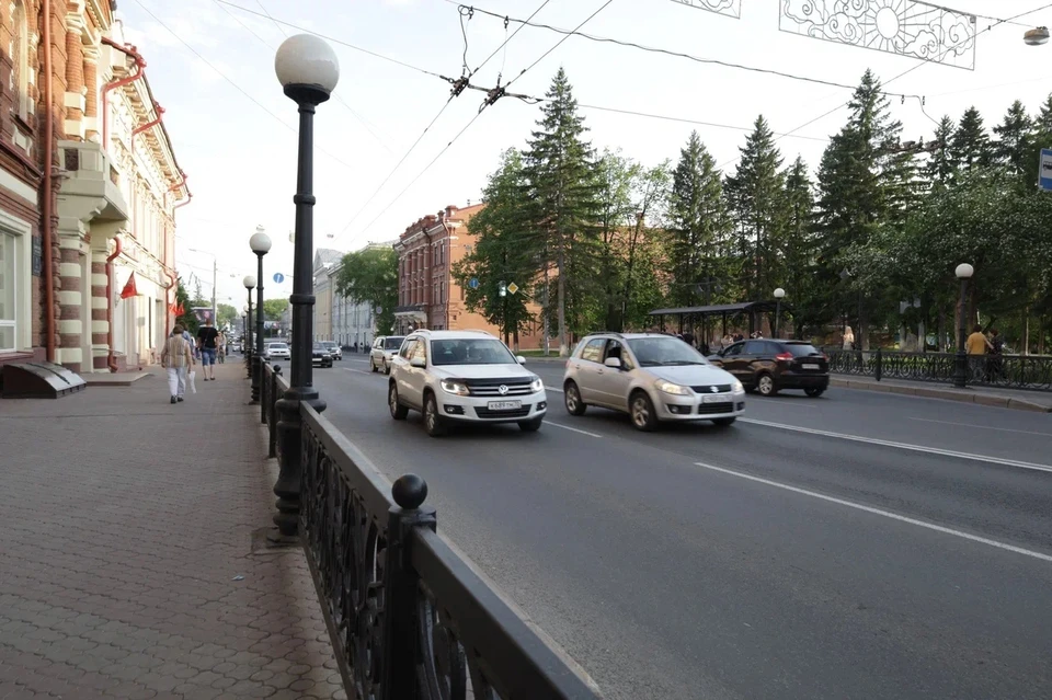 В Томске на этих выходных перекроют часть улицы Вершинина.