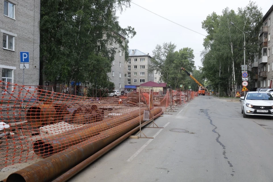 В Томске перекроют часть Иркутского тракта из-за ремонт труб.