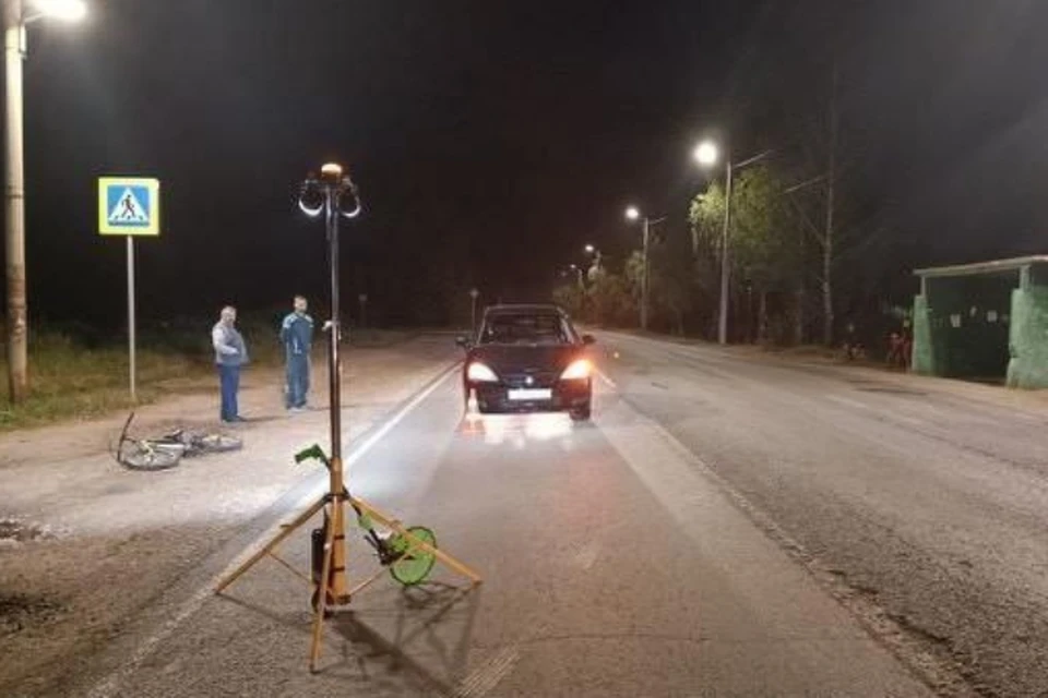 ДТП произошло на пешеходном переходе. Фото: ГИБДД Кировской области