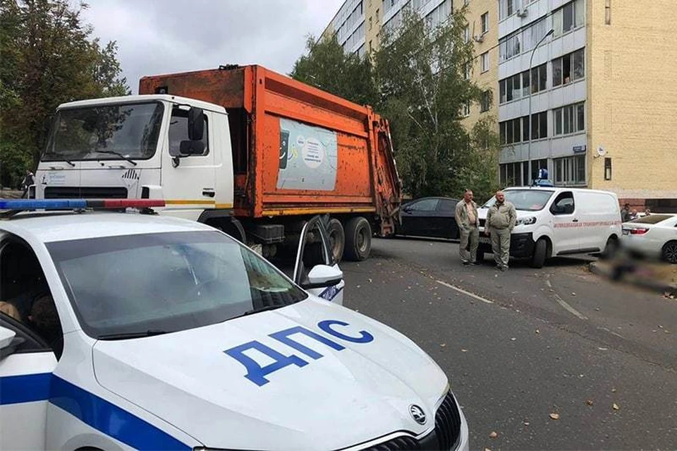 Фото с места смертельного наезда в Истре из соцсетей Ксении Мишоновой