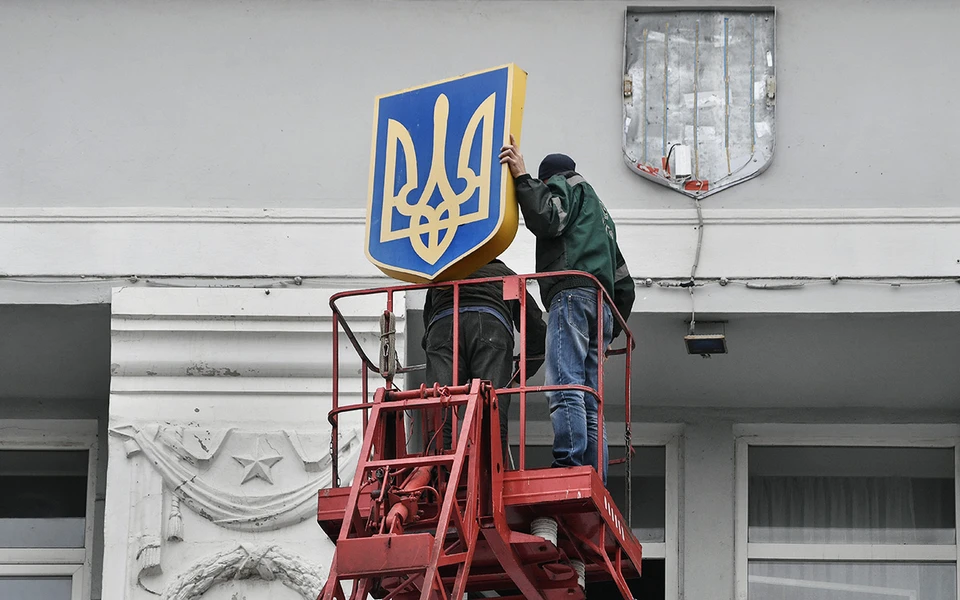 Город Бердянск перешел под контроль России в ходе специальной военной операции на Украине