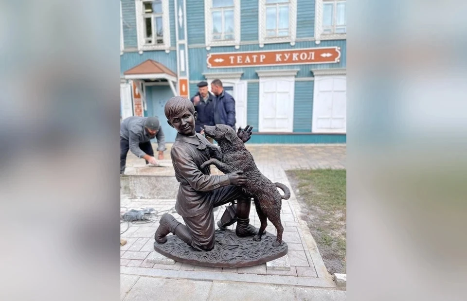 В областной столице появился новый арт-объект. Фото: Александр Хинштейн