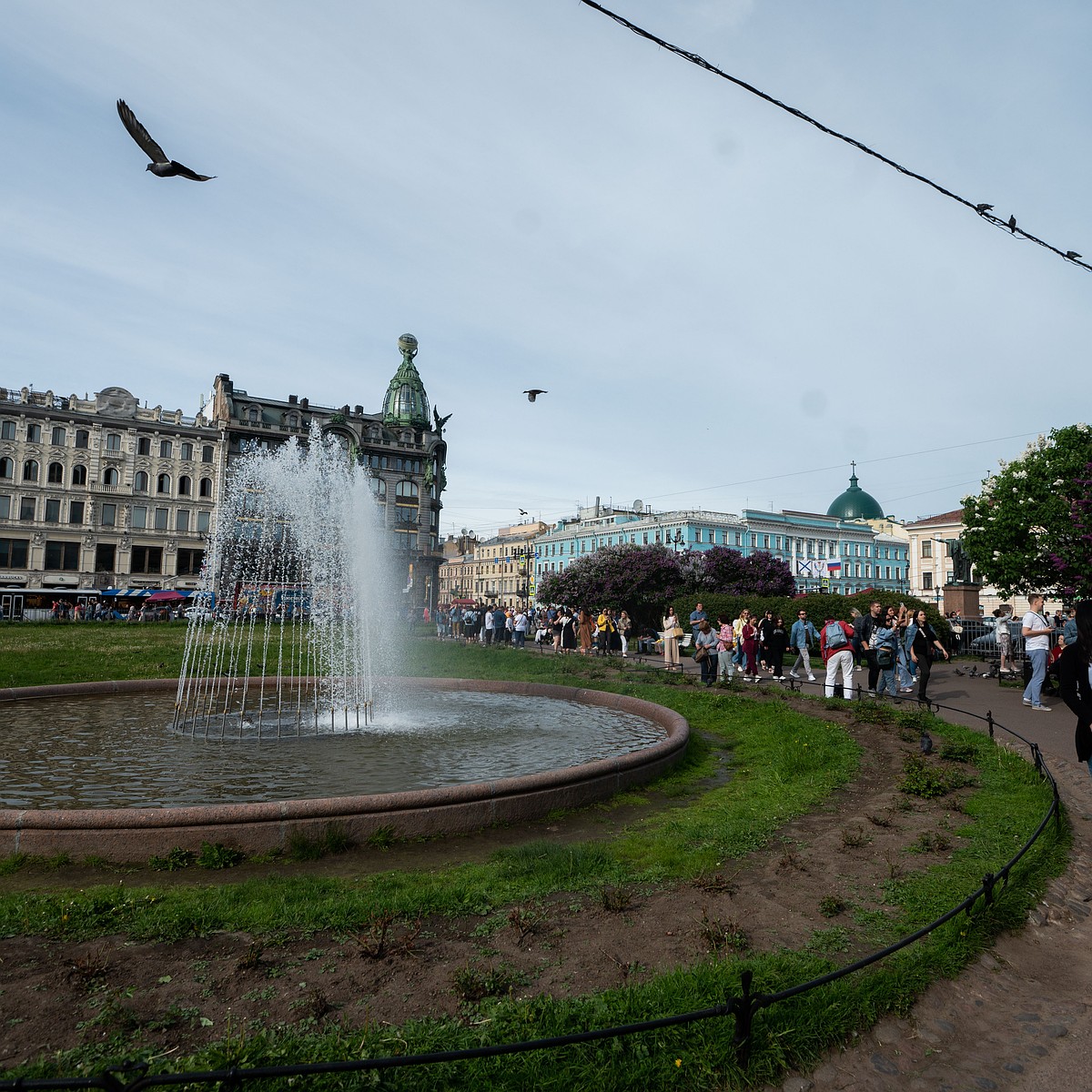 Фонтаны в парке 300-летия Петербурга закроют 15 сентября - KP.RU