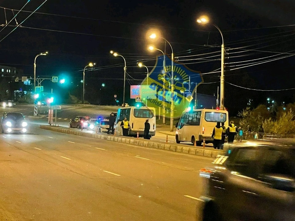 Мужчина переходил дорогу в неположенном месте. Фото: vk.com/murmansk_dtp