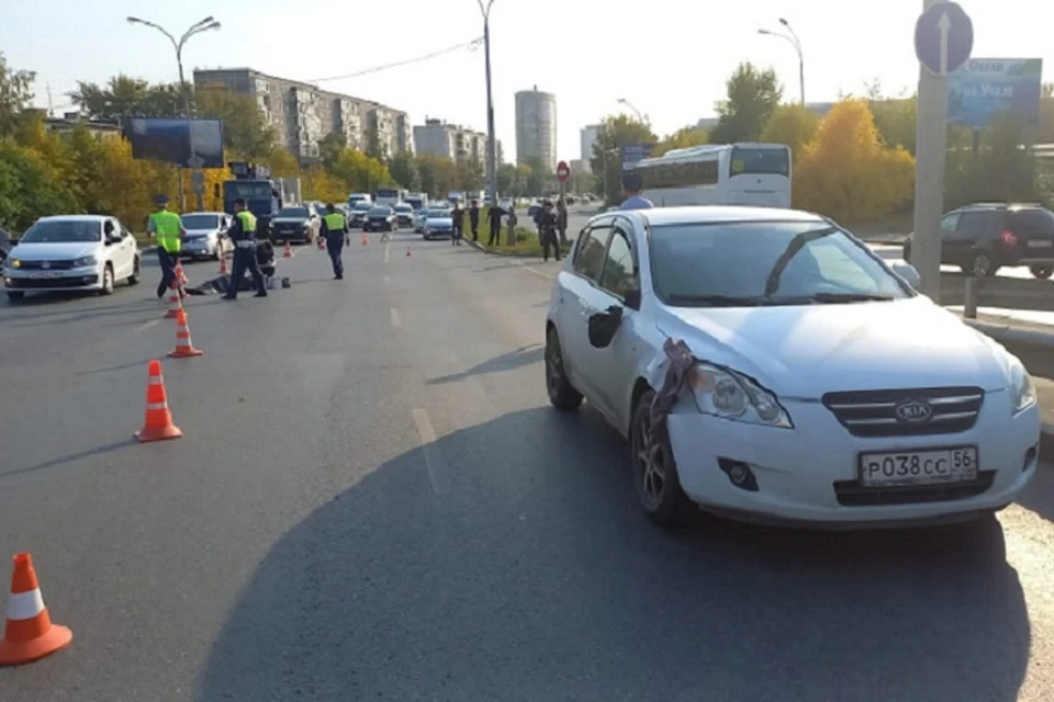 За рулем легковушки находился мужчина с 12-летним водительским стажем. Фото: отделение пропаганды ГИБДД по Екатеринбургу