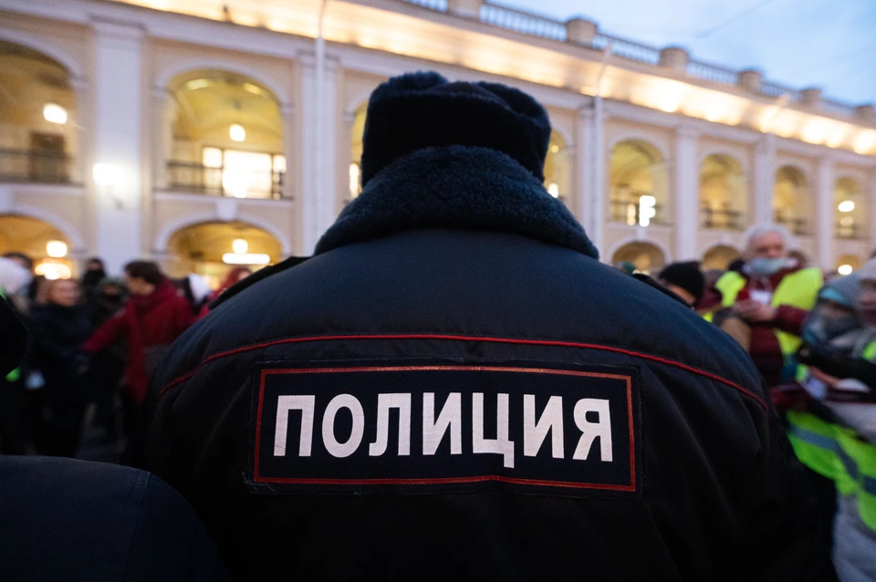 Полиция Петербурга предупредила о недопустимости участия в несогласованных публичных мероприятиях