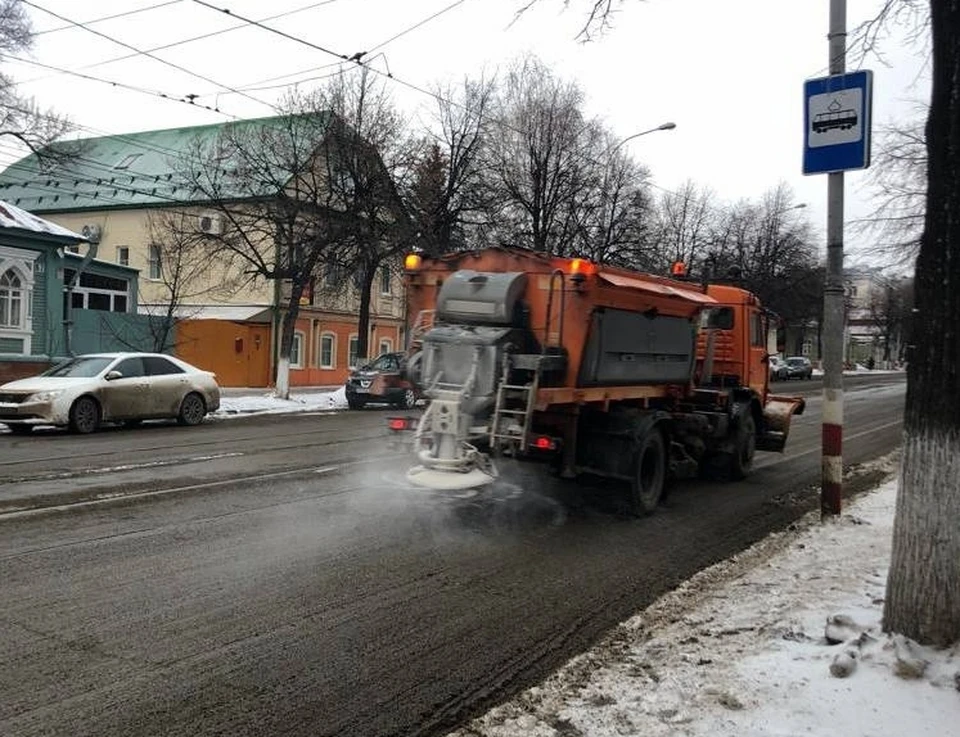 Список улиц под твердый реагент расширен
