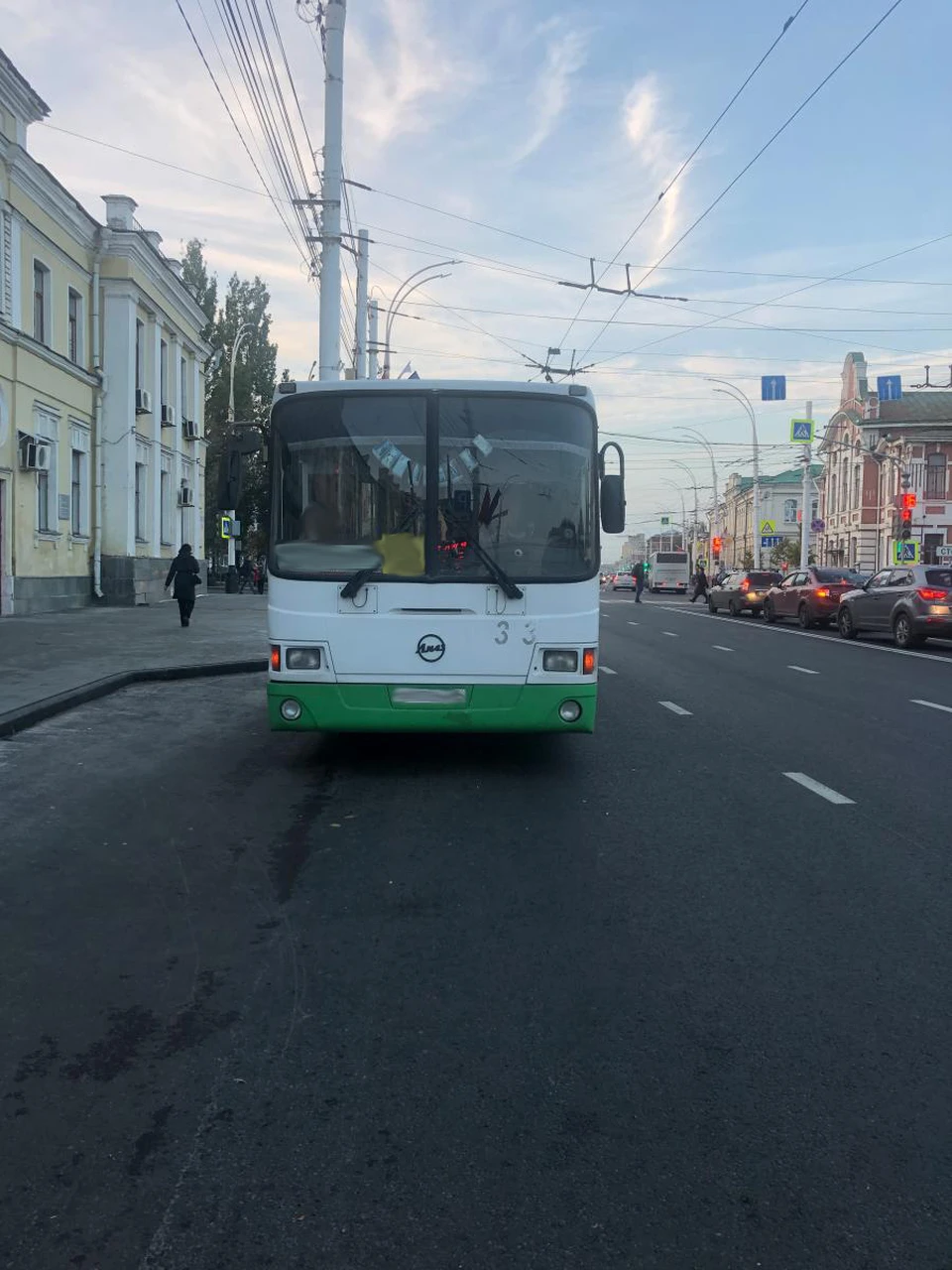 Пассажирку отвезли в больницу