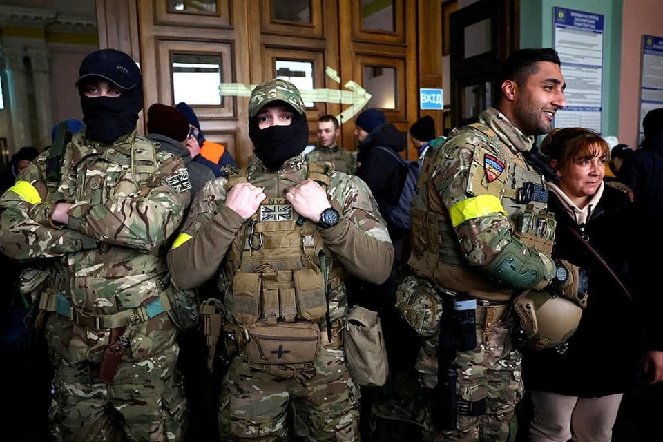 В подконтрольном Киеву городе Запорожье находятся тысячи иностранных наемников, прибывших на Украину для участия в боевых действиях на стороне ВСУ