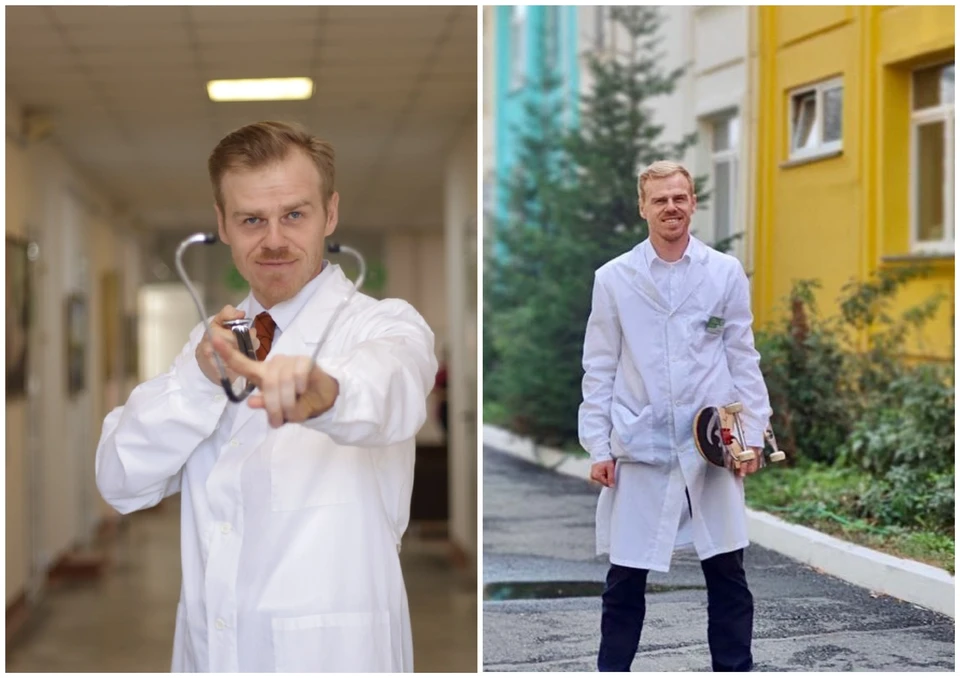 Антон Рыжий – главврач детской поликлиники. Фото: Антон Рыжий / ВКонтакте