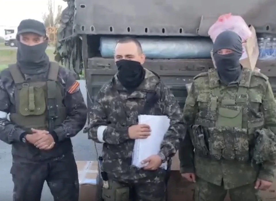 Добровольческое военное подразделение «Феникс» получило гуманитарную помощь из Смоленской области. Фото: воинское подразделение «Феникс».