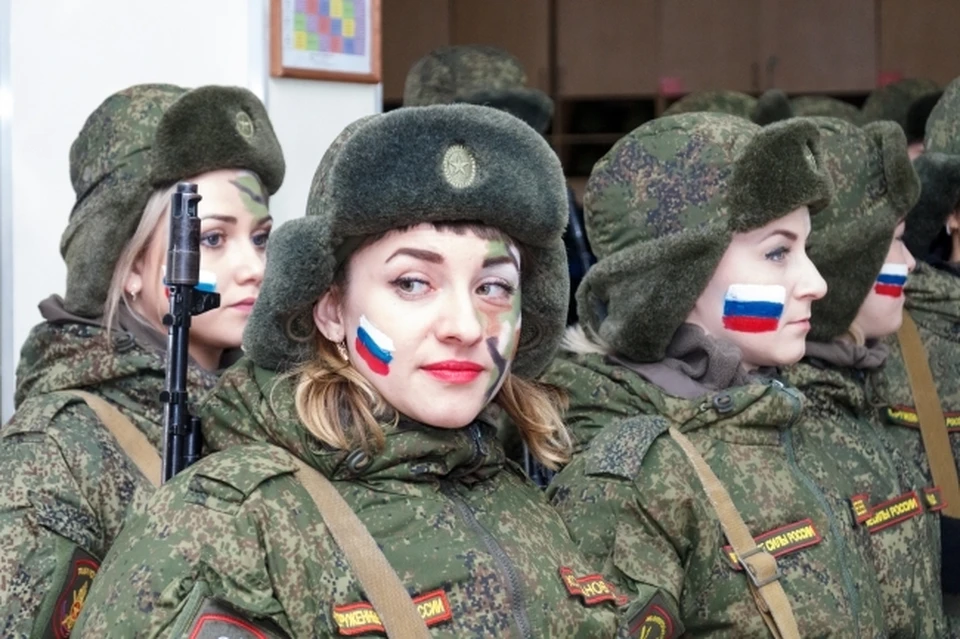 Женщины в армии РФ.