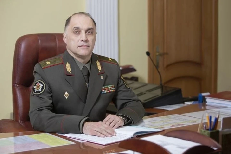 Александр Вольфович. Фото: пресс-служба Минобороны Белоруссии