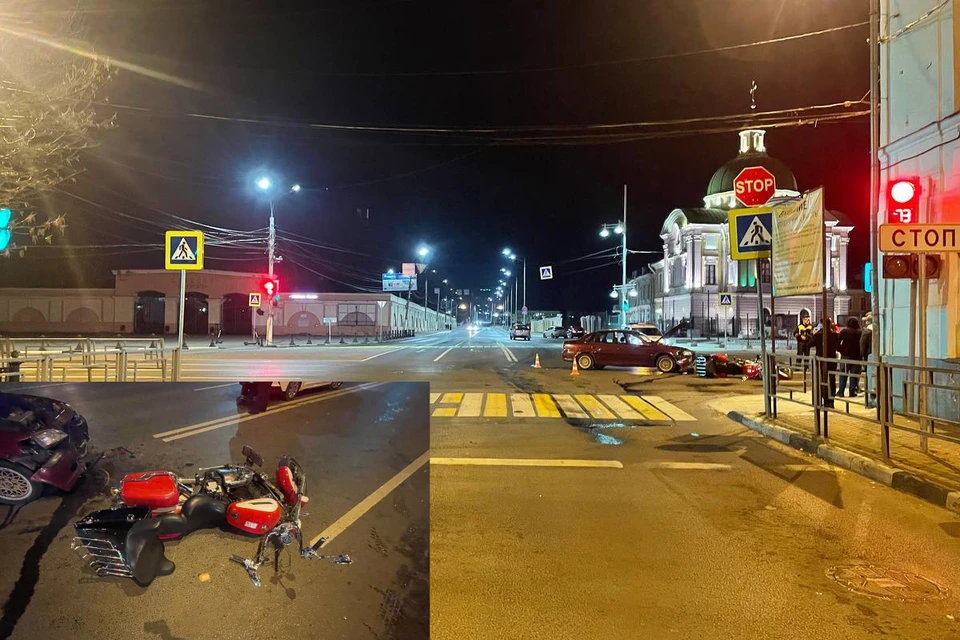 Фото УГИБДД по Тверской области с места происшествия.