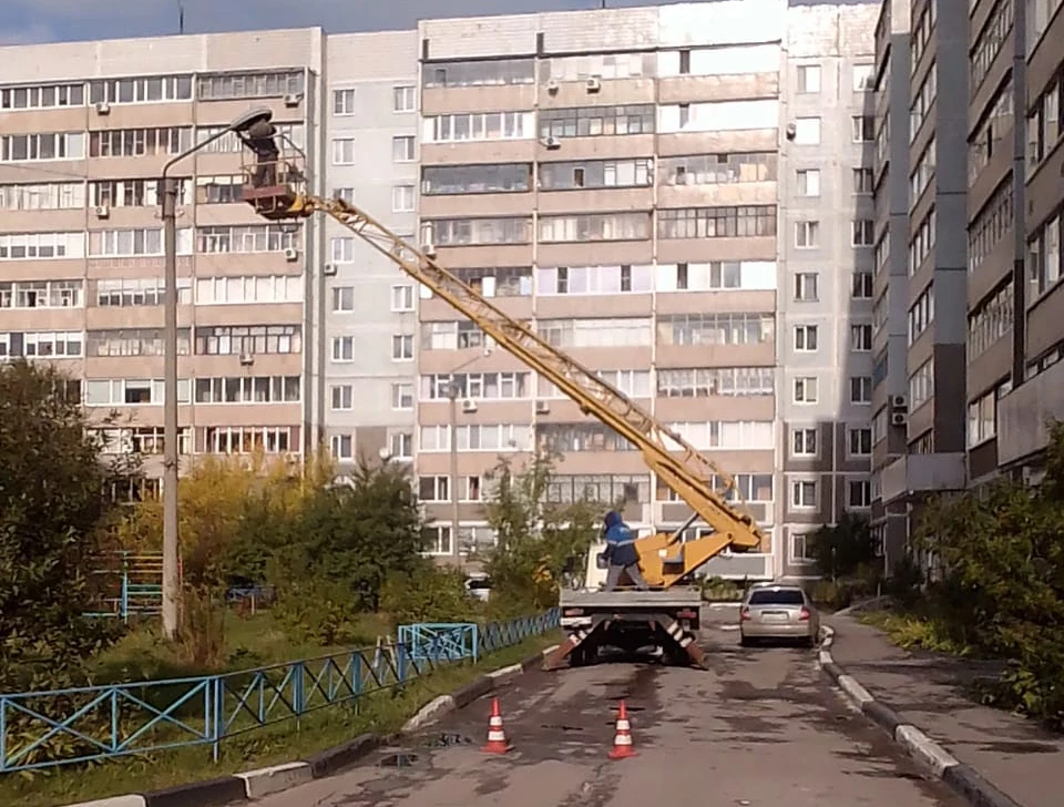 В Ульяновске электрики за неделю восстановили освещение на 42 улицах