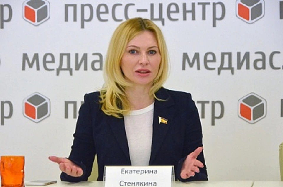Екатерина Стенякина выразила удивление объявлению ее в розыск. Фото. пресс-служба Заксобрания РО.