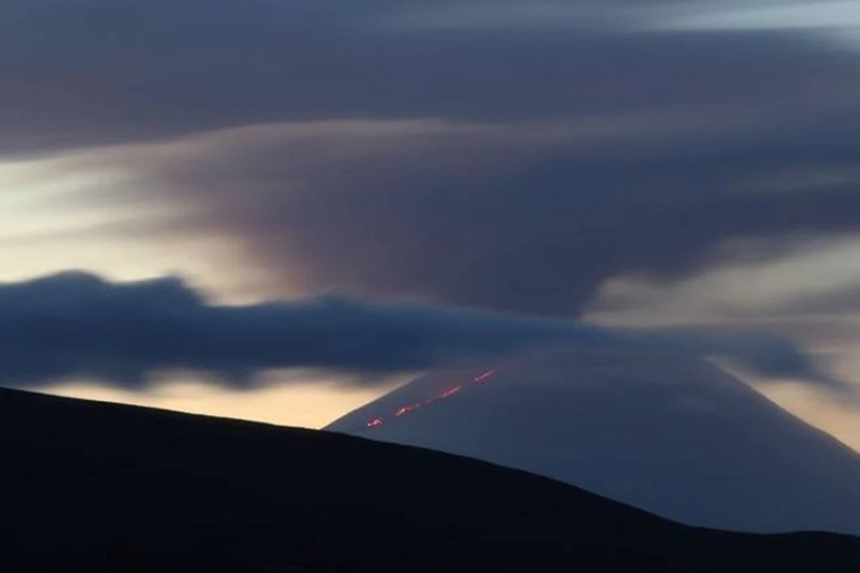 Пепловый выброс произошел на вулкане Алаид на Курилах.Фото: @elena_kotenko_sk