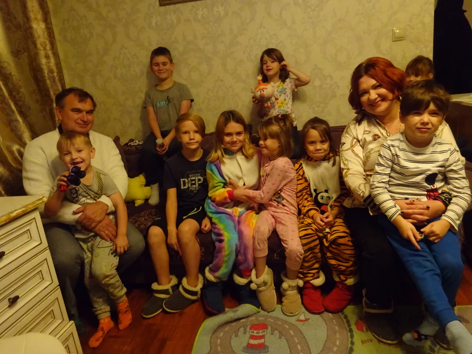 Одинокая женщина из воронежского села взяла в свою семью шестерых детей из ДНР