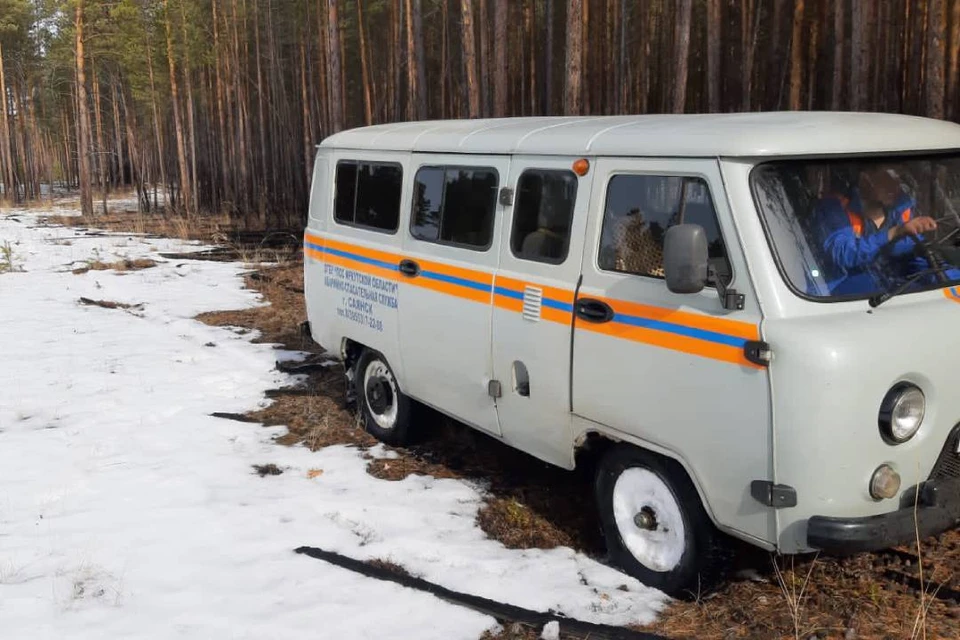 Парень провел незабываемую ночь в лесу - в пургу и мороз. Фото: предоставлено ОГКУ «Пожарно-спасательная служба Иркутской области».