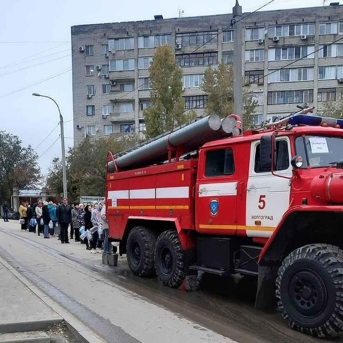 В МЧС сообщили адреса подвоза воды в Волгограде 1 ноября - KP.RU