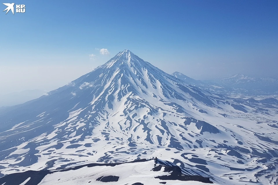 Фото: Авачинский вулкан.