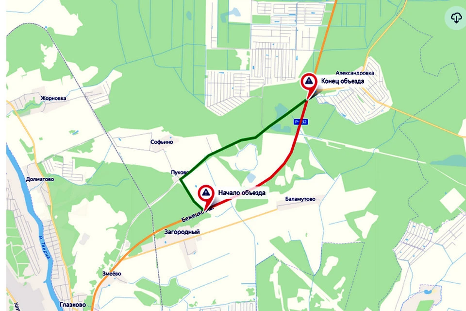 Карта м 11 тверская область