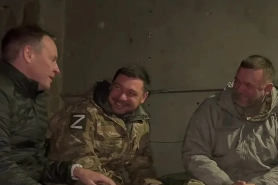 Первышов будет готовить группу военнослужащих. Фото: скриншот с видео t.me/wargonzo