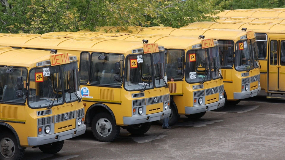 Город получил пять школьных автобусов отечественного производства. Фото: crimea.ria.ru