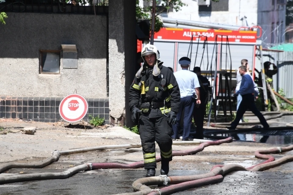 Пожилая женщина пострадала при пожаре в центре Ростова.