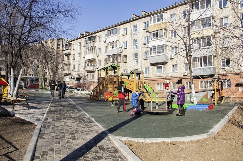 В Хабаровске при благоустройстве дворов учитывали мнение горожан
