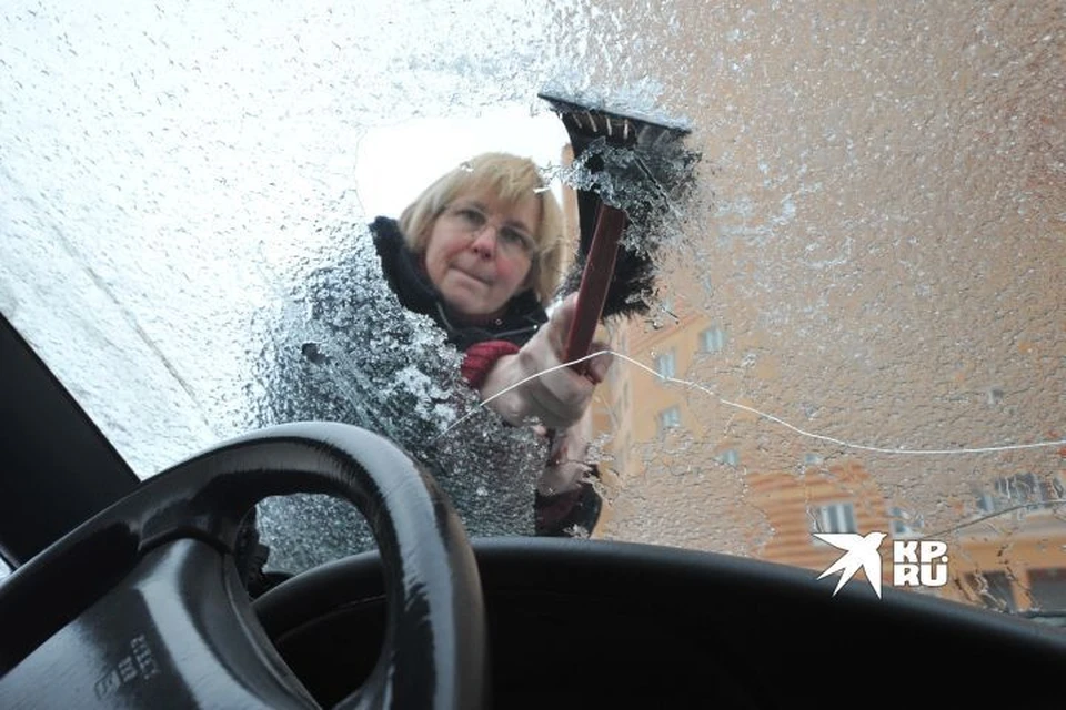 На Москву во вторник обрушился ледяной дождь