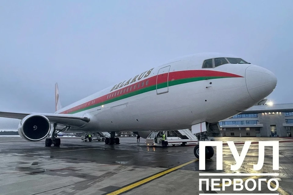 Лукашенко вылетел в Армению. Фото: телеграм-канал «Пул Первого»