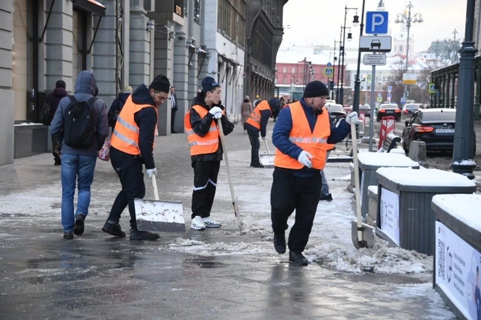 В отдельных восточных районах прогнозируется ледяной дождь, гололед