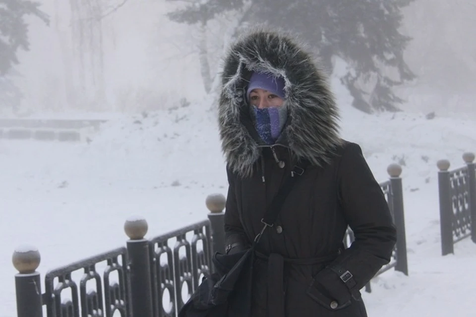 Кузбассовцам обещают морозы и холодный северный ветер