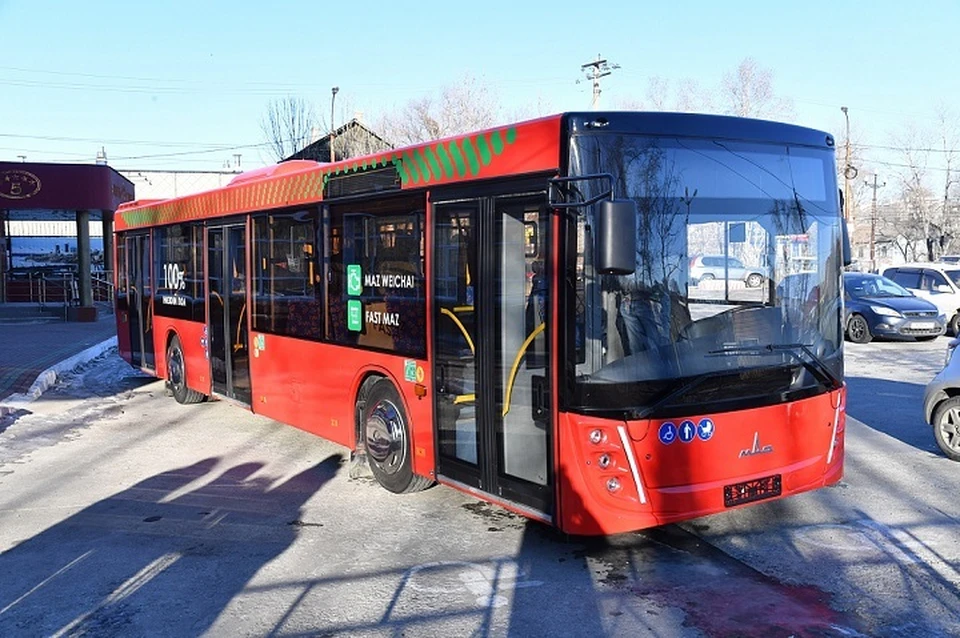 В Хабаровске прошла презентация белорусского автобуса «МАЗ-203»
