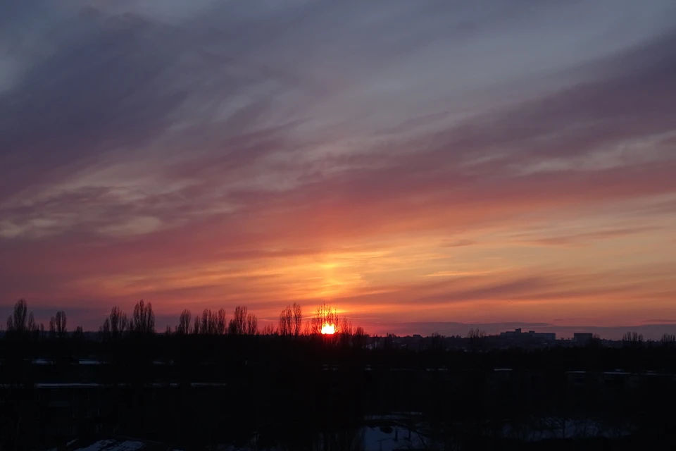 В Липецке морозно