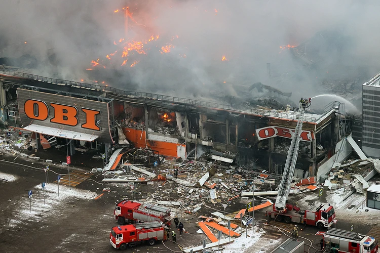 Эхо пожара в «Мега-Химки»: Эксперт рассказал, из-за чего чаще всего горят торговые центры