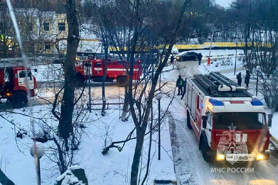 Причина случившегося устанавливается. Фото: vk.com/mchs_murmansk