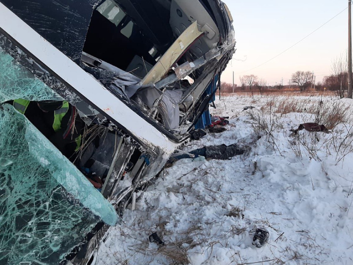 Предпринимателя арестовали после смертельного ДТП с автобусом вахтовиков в  Хабаровском крае - KP.RU