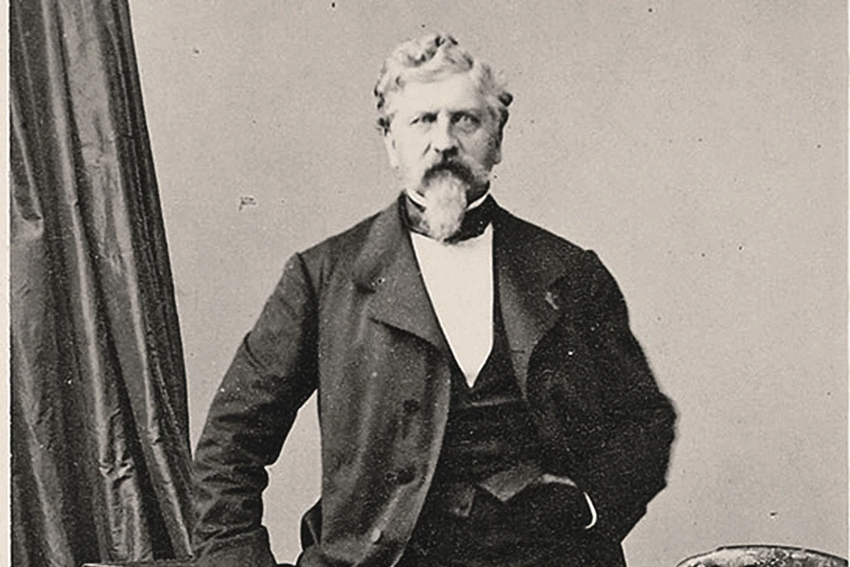 На снимке, сделанном в 1865 году, Дантес уже немолод - ему 53... Фото: Аукционный дом «Литфонд»