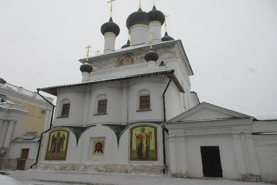 В Кирилло-Афанасиевском монастыре Ярославля отремонтировали монументальную живопись