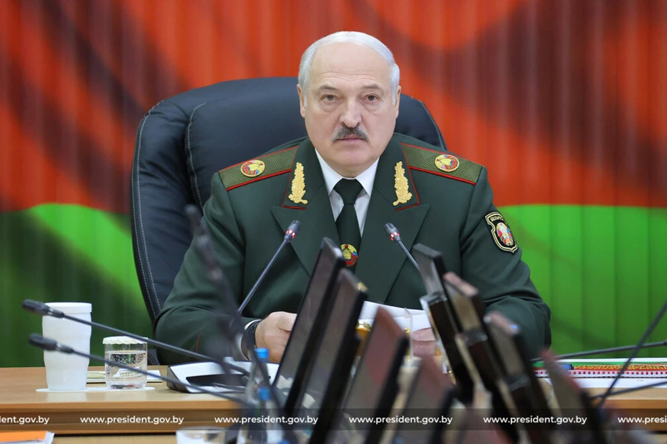 Лукашенко проводит совещание с военными и силовым блоком 22 декабря. Фото: president.gov.by