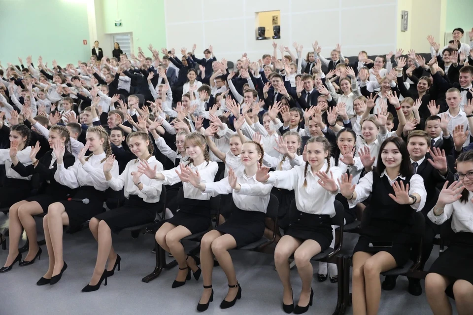 Миссия детского движения: «Быть с Россией, быть человеком, быть вместе, быть в движении и быть первым». Фото: ОООО «Федерация детских организаций»