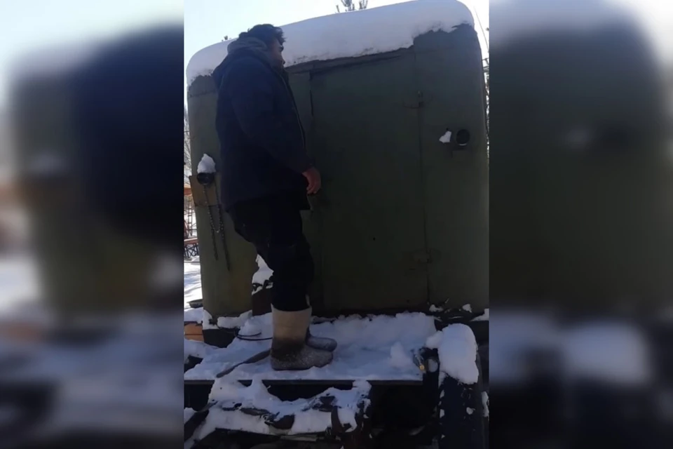 Мужчина записал видеообращение президенту РФ Владимиру Путину. Скриншот видео
