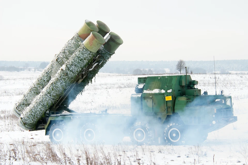 Зенитно-ракетная система С-300 на службе ВСУ, Киевская область.
