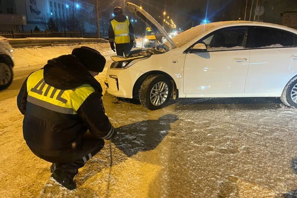 Авария произошла в Нижнем Тагиле на улице Красногвардейской Фото: УГИБДД по Свердловской области