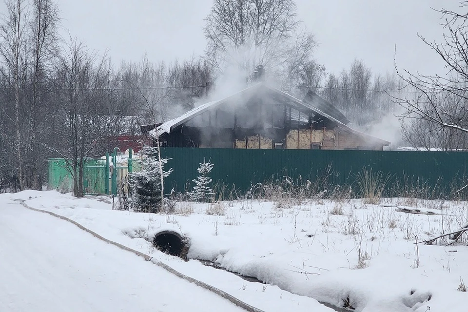 Человек погиб на пожаре в Приозерске. Фото: vk.com/priozersk