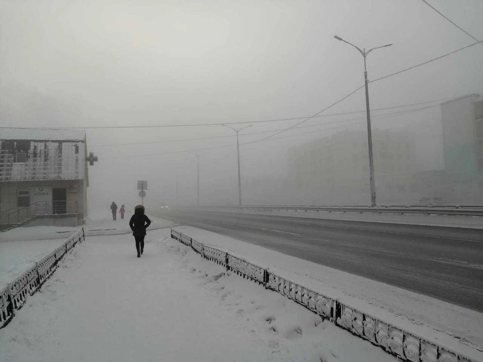 Погода в якутске сегодня