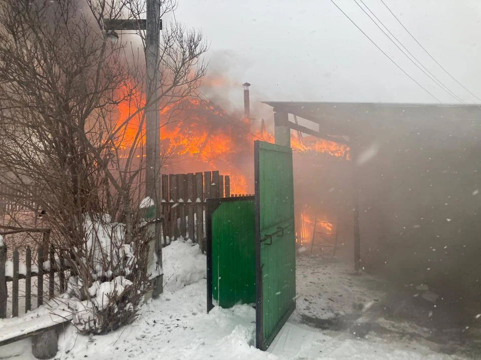 Пенсионерка не смогла выбраться из огня. Фото: СУ СК России по Томской области
